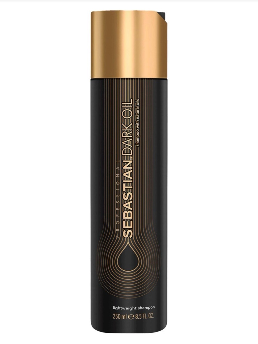 Sebastian Dark Oil Lightweight Shampoo - Black & Gold 8.4 oz